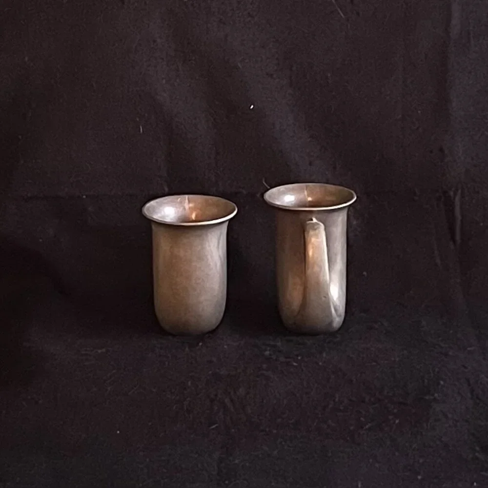 Vintage Stamped Pewter Horn-Shaped Tankard* - Picture 5 of 7